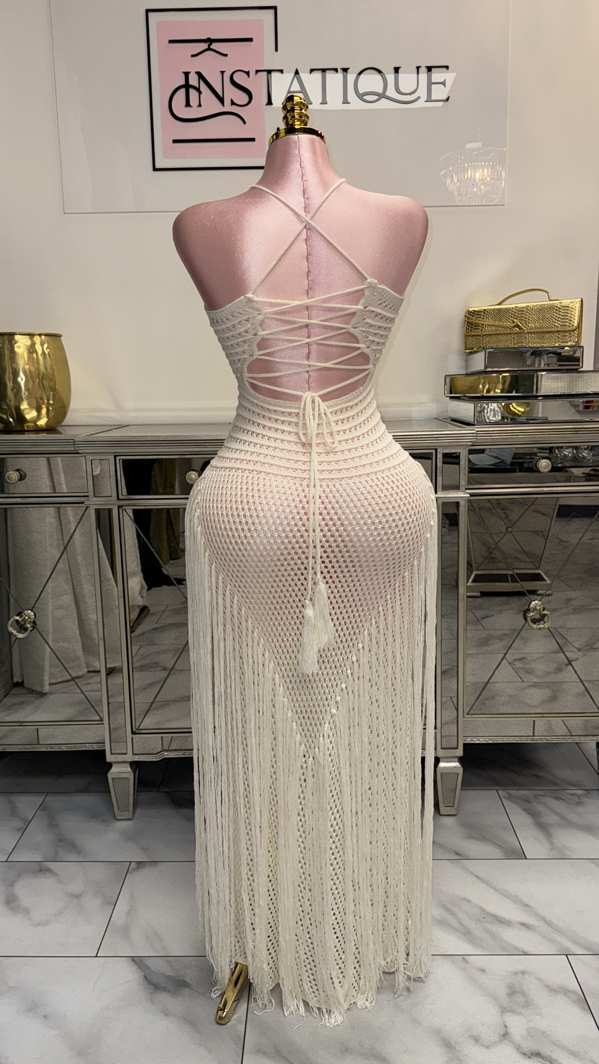 Baecation Kintted Maxi