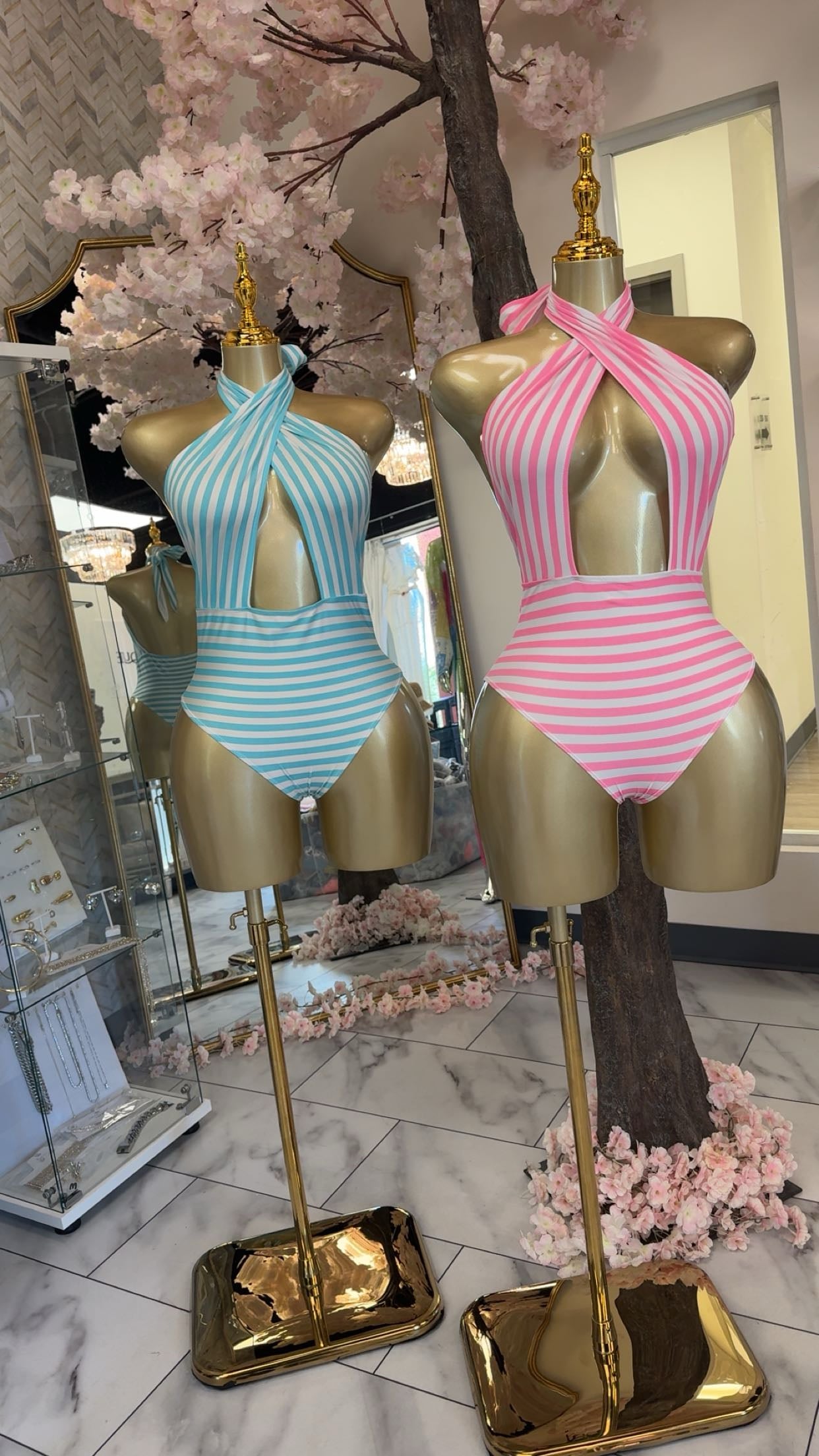 Retro Barbie Swimsuit