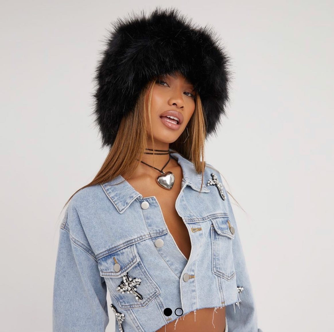 Faux Fur Bucket Hats