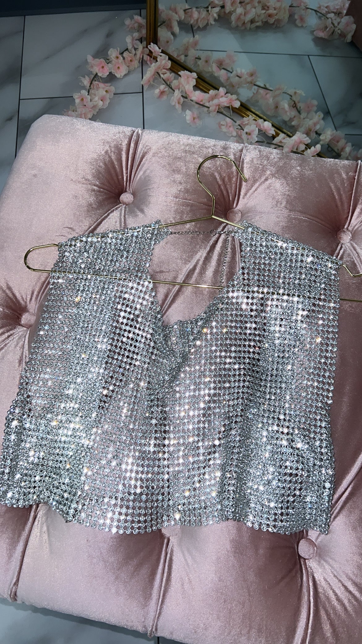 Diamond Girl Crop