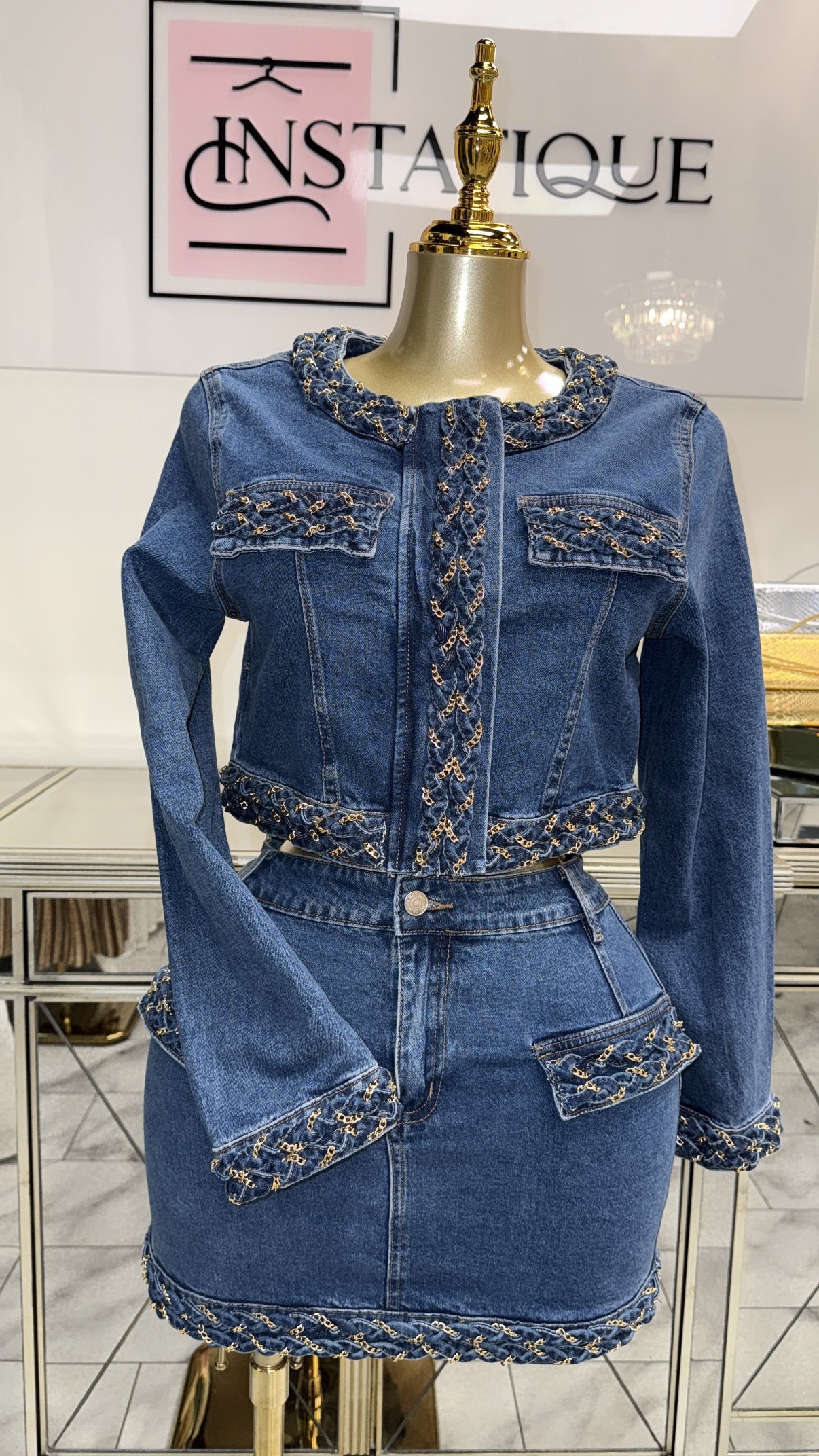 CoCo 2025 Denim Skirt