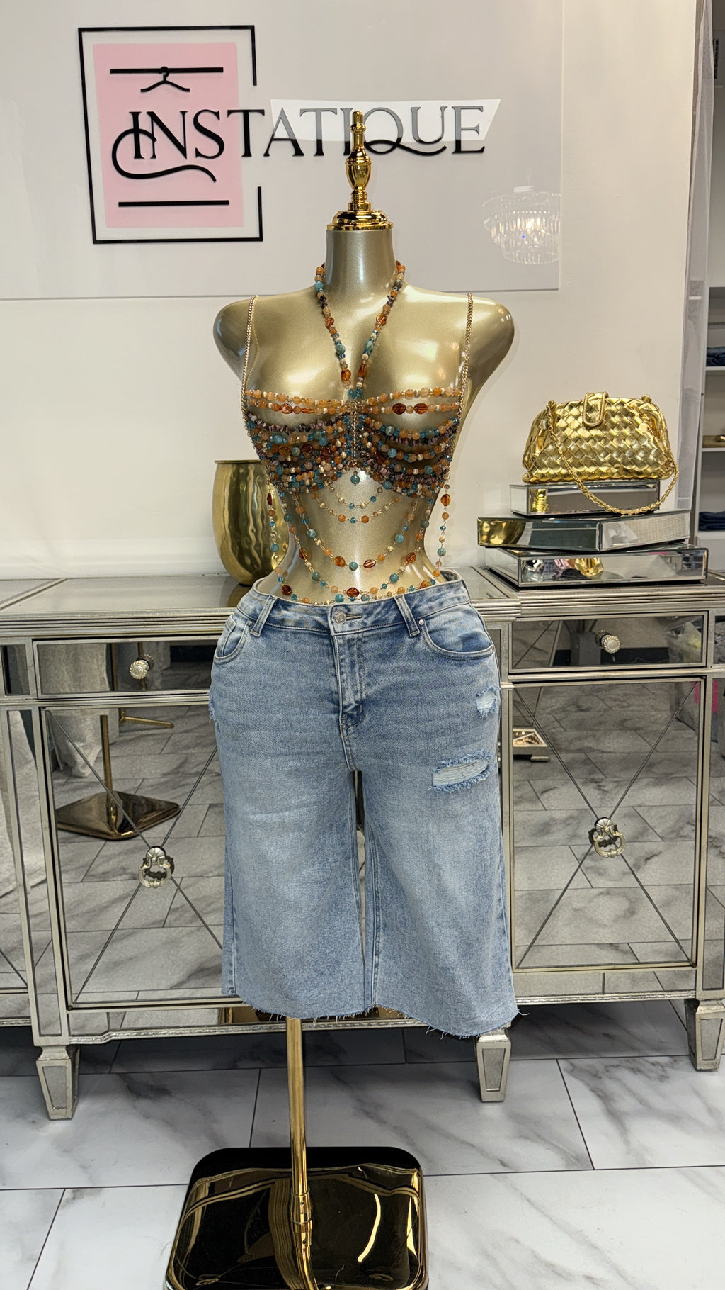 Pretty LiL Stones Jewel Top