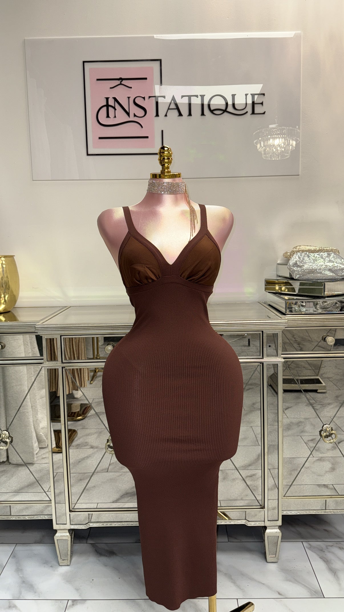 Rosalyn Sweater Maxi Dress