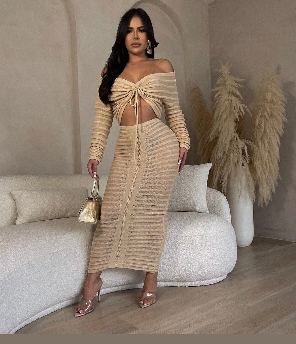 Knit Me Maxi set