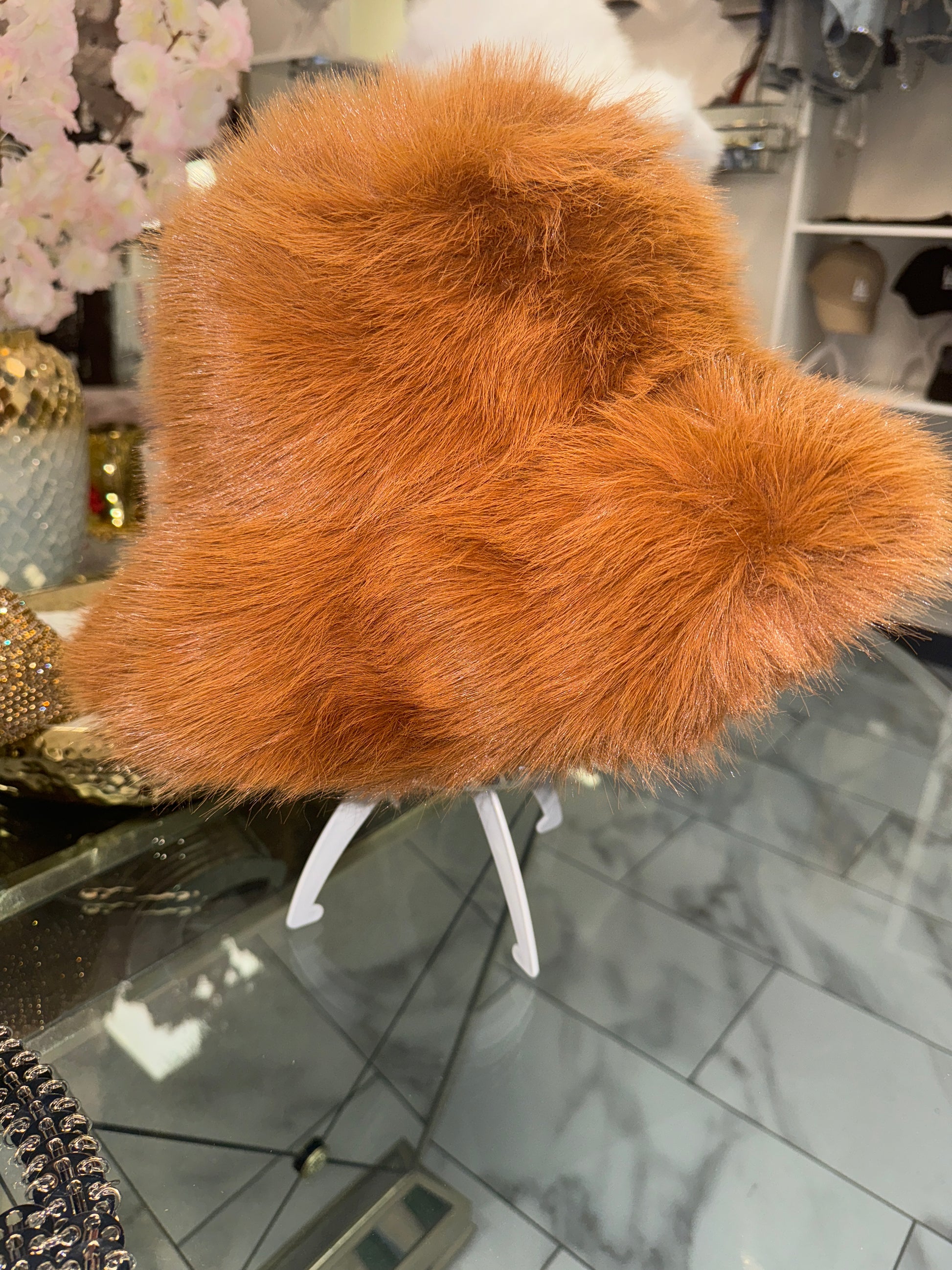 Faux Fur Bucket Hats