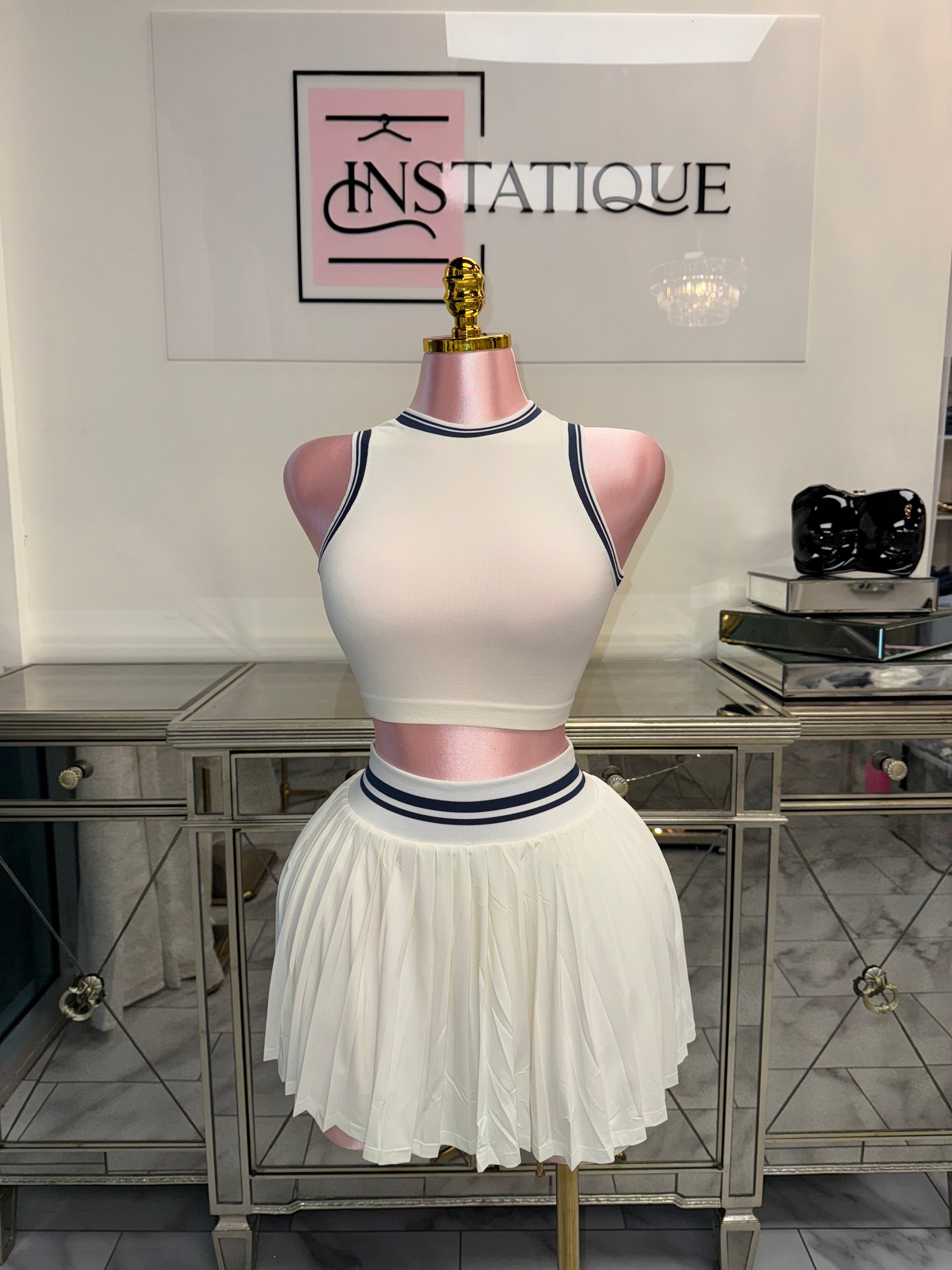 Al-No Tennis Skirt set