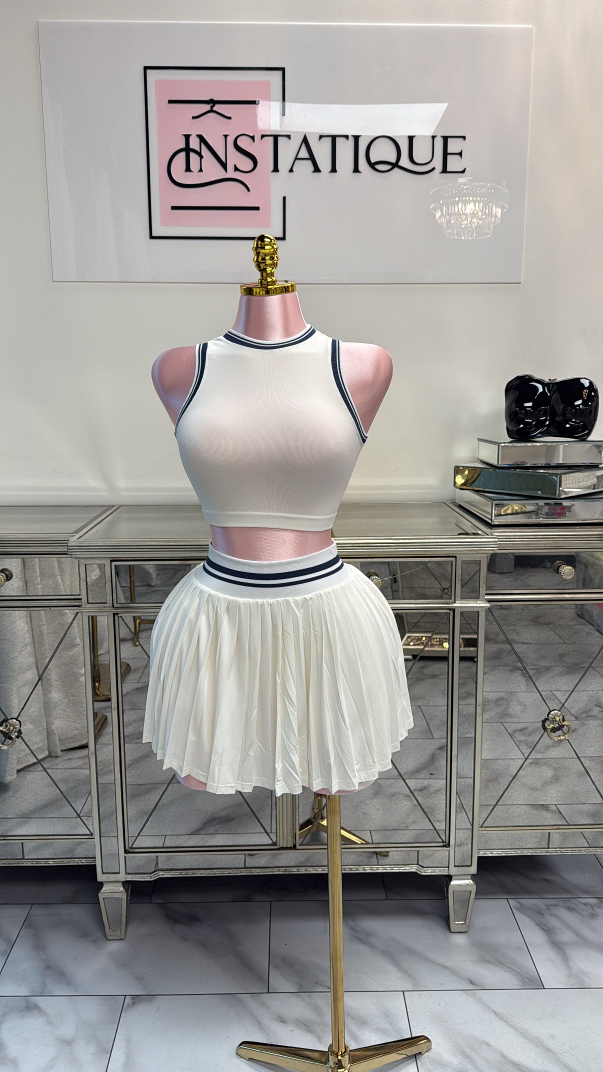 Al-No Tennis Skirt set