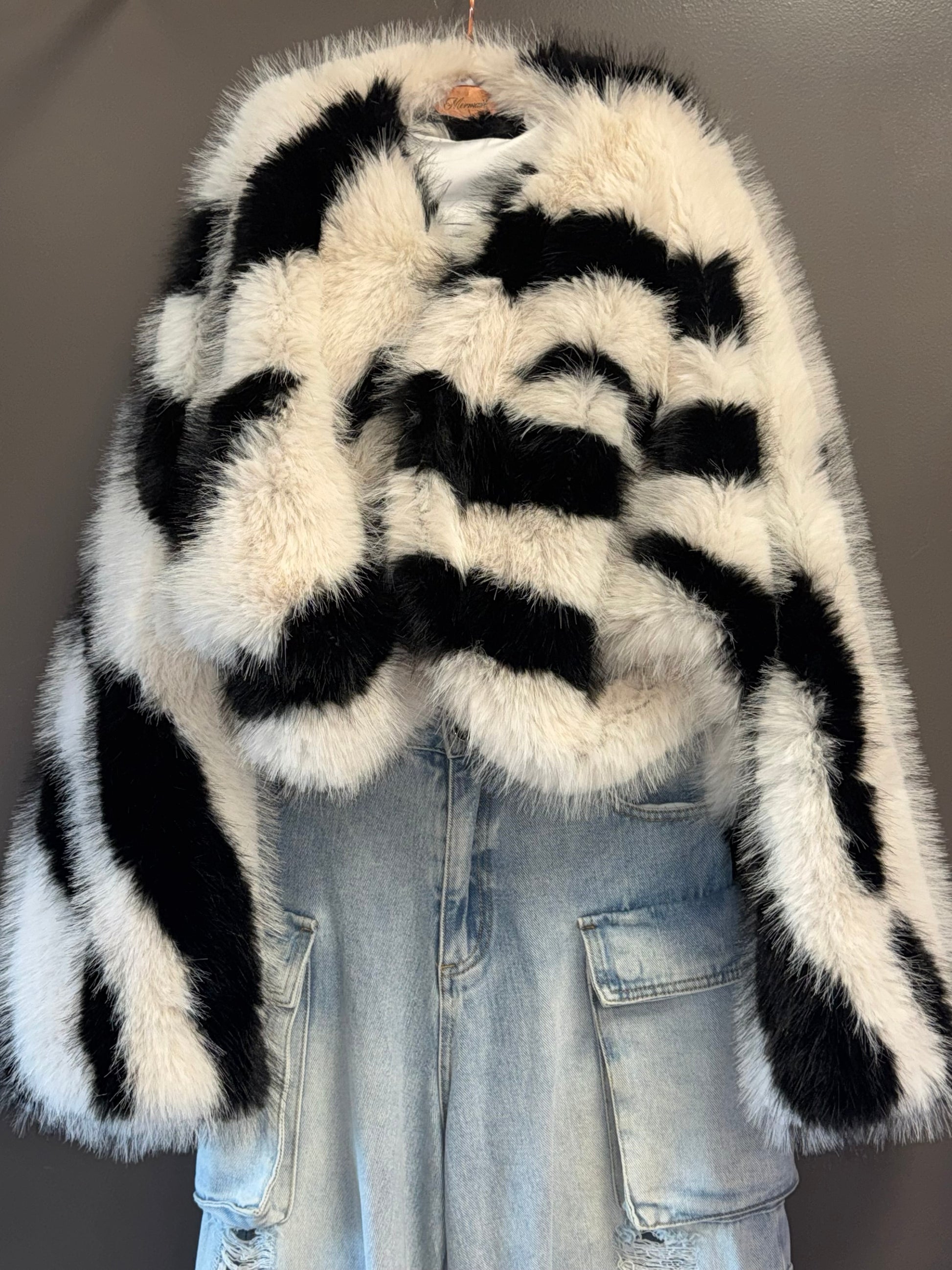 Restocked Sharella Deville Faux Fur Jacket