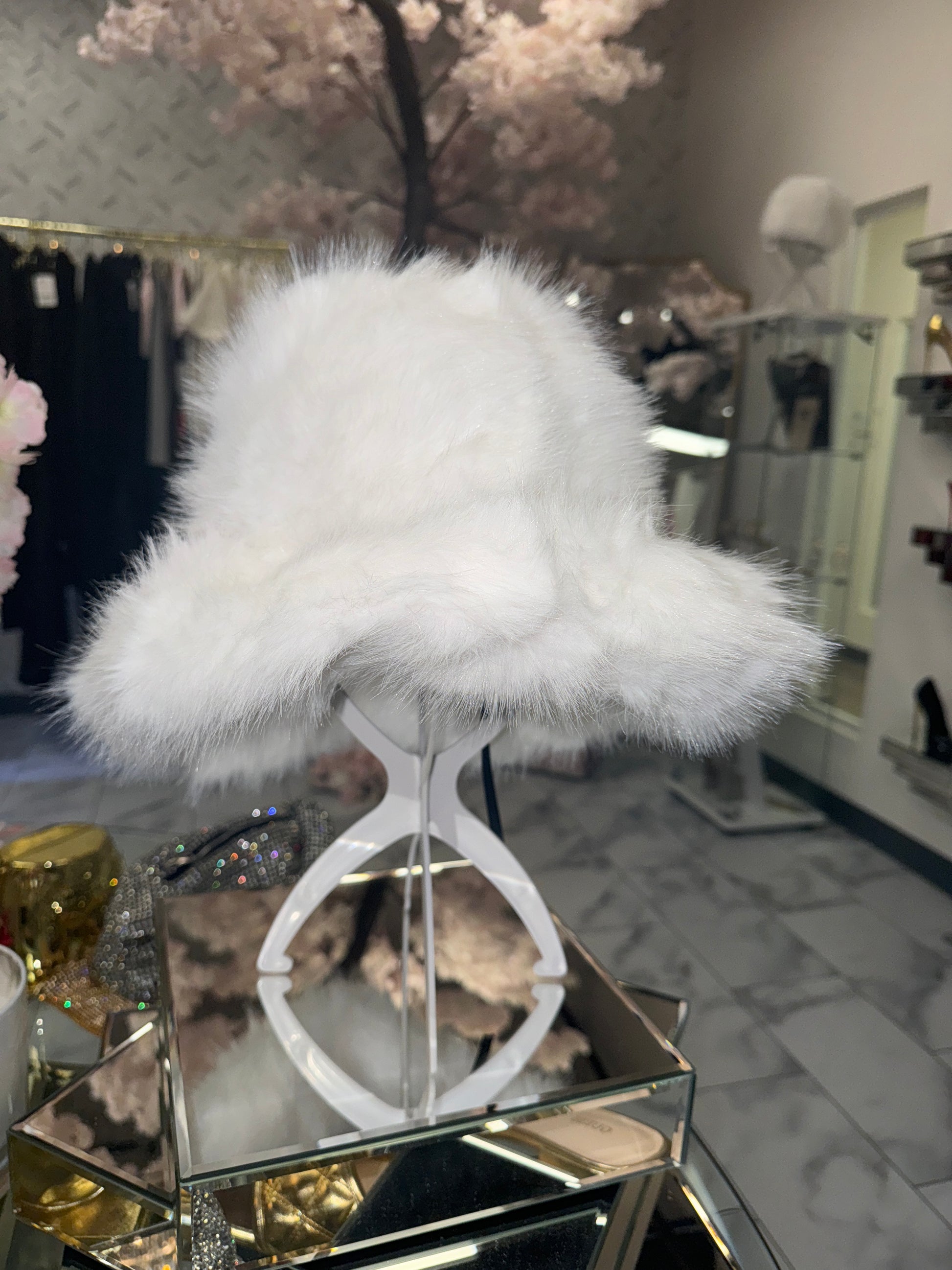 Faux Fur Bucket Hats