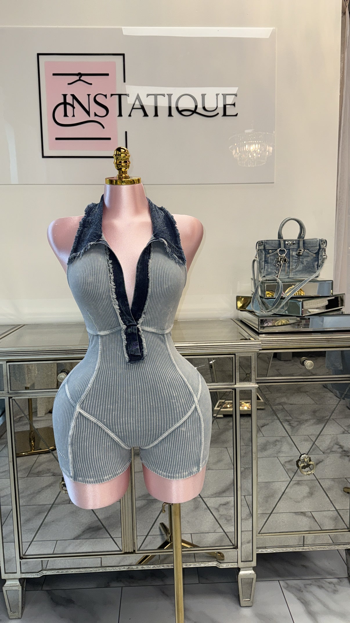 Blue Lagoon Romper