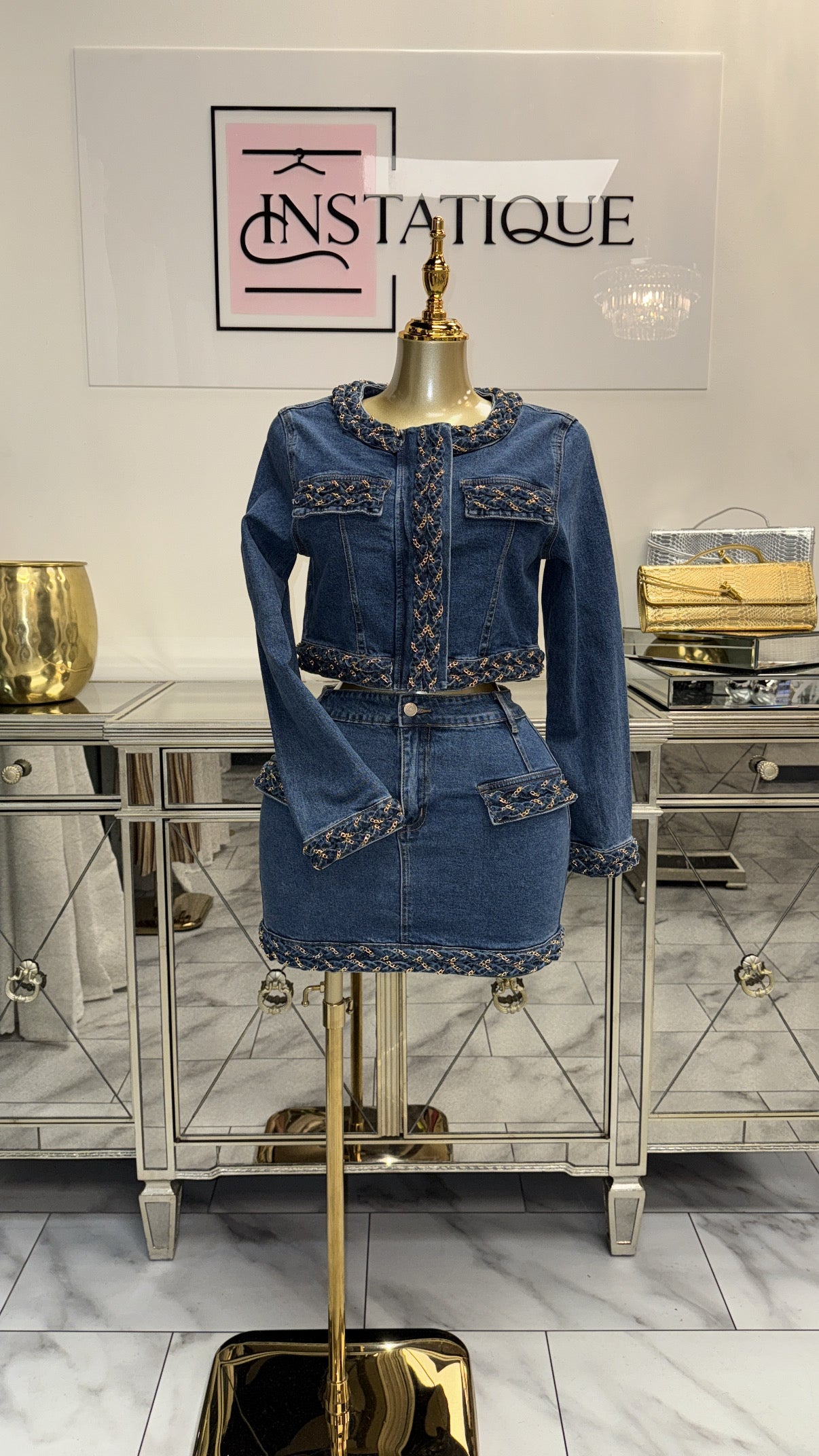 CoCo 2025 Denim Skirt