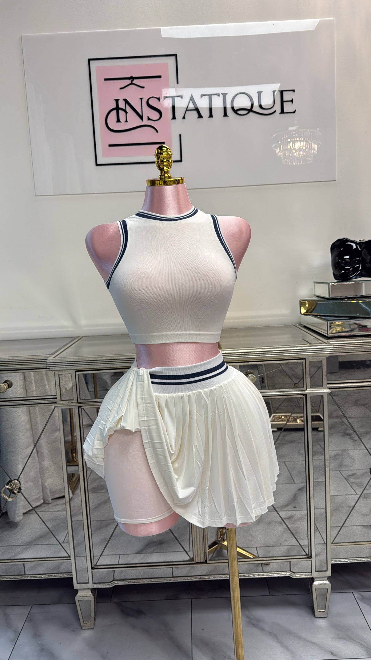 Al-No Tennis Skirt set