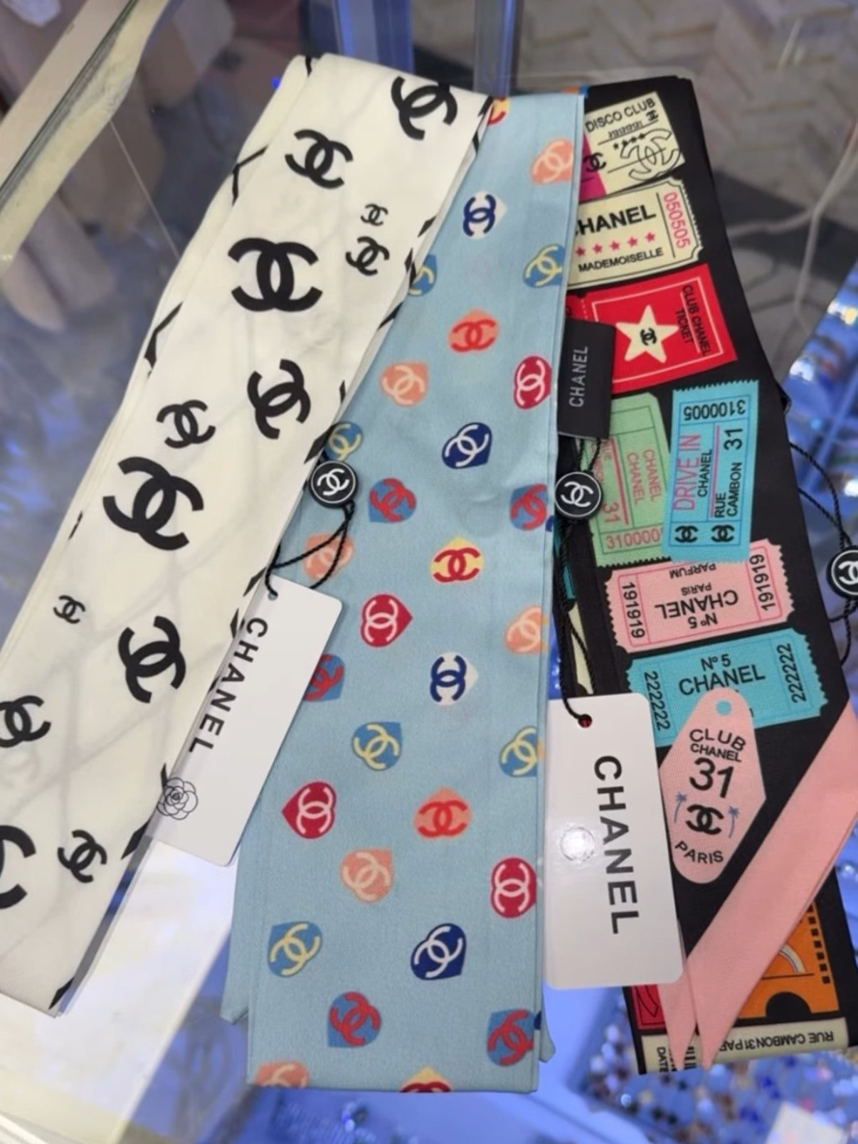 Candy Coated Headband Scarf