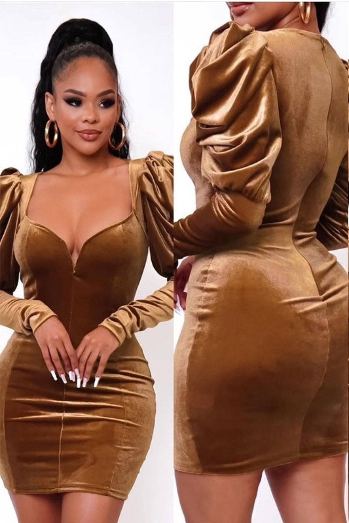 Velvet Crush Mini Dress