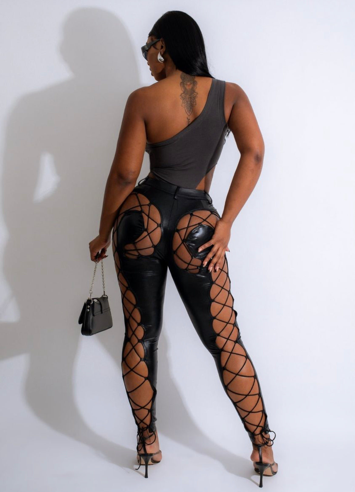 Take Off Faux Leather Pants