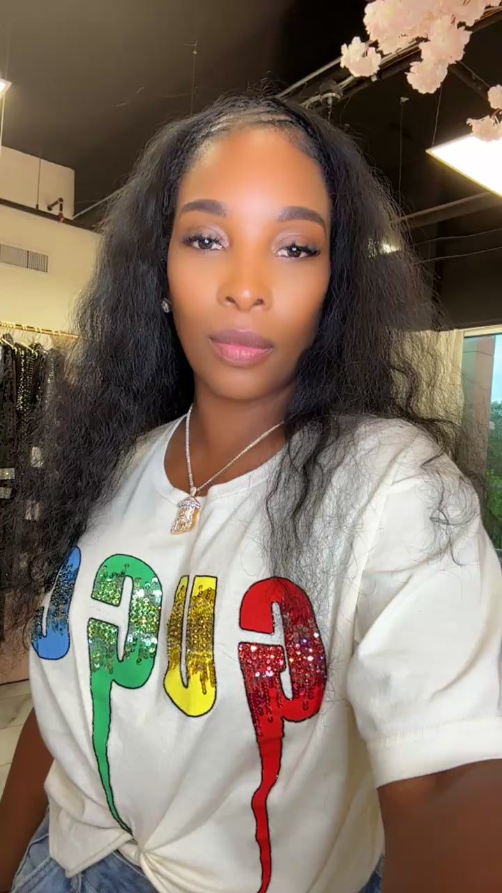 Oversize Lap Over Jeans