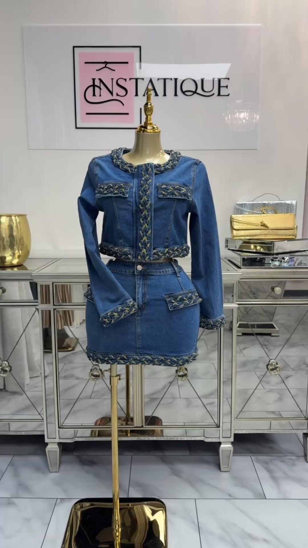 CoCo 2025 Denim Skirt