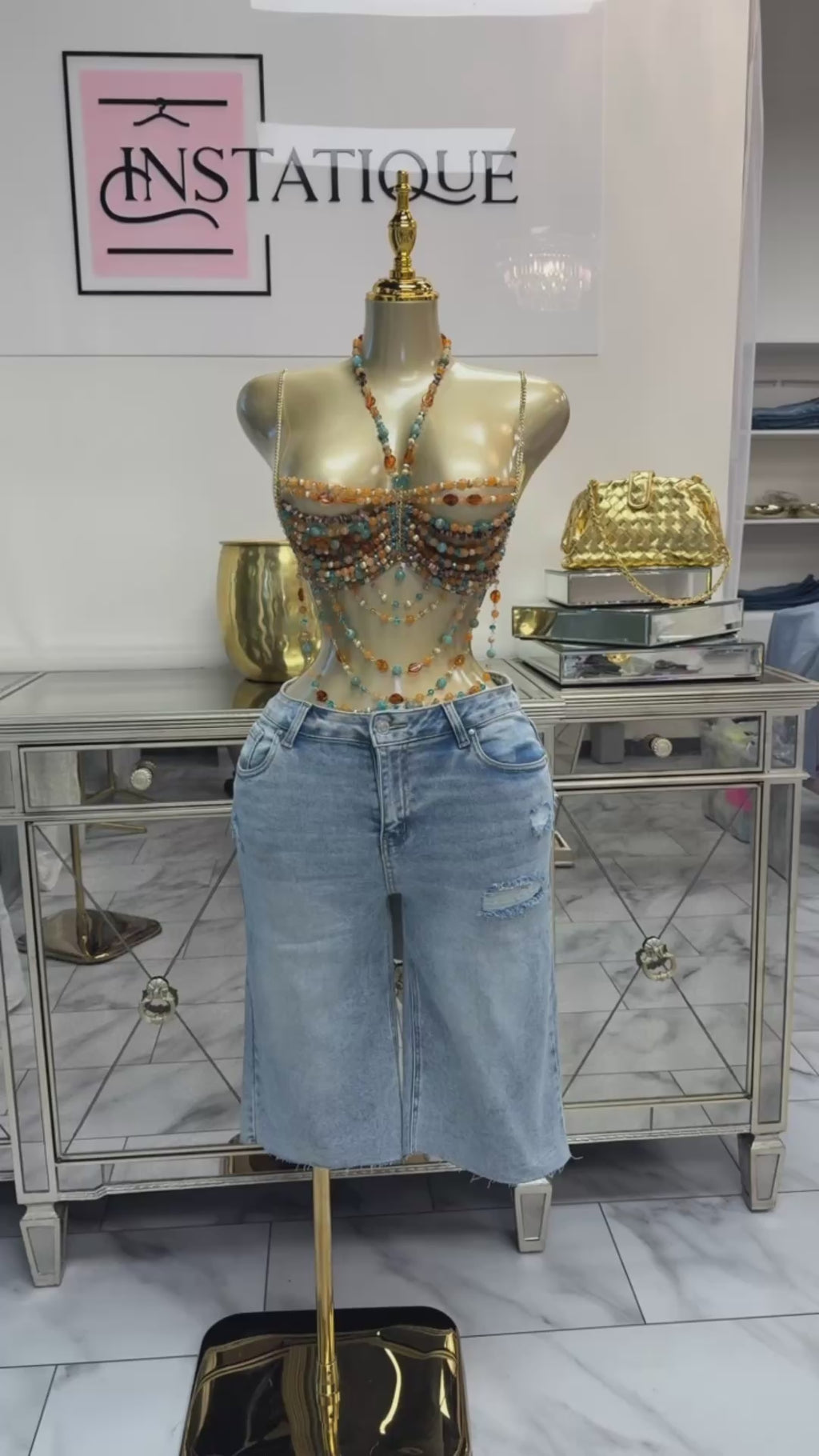 Pretty LiL Stones Jewel Top