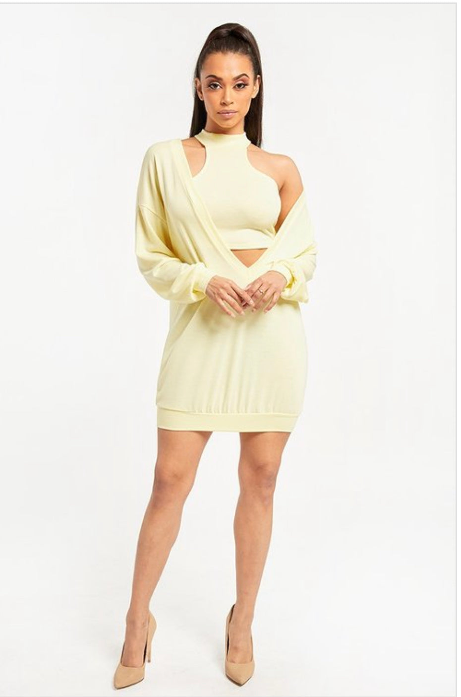 Comfy Crop Dress set