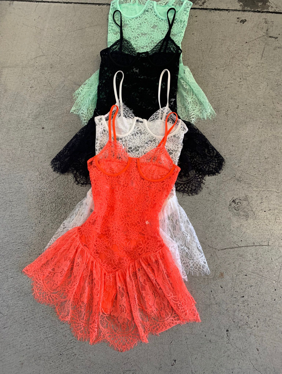 Babydoll Lace Romper/Dress