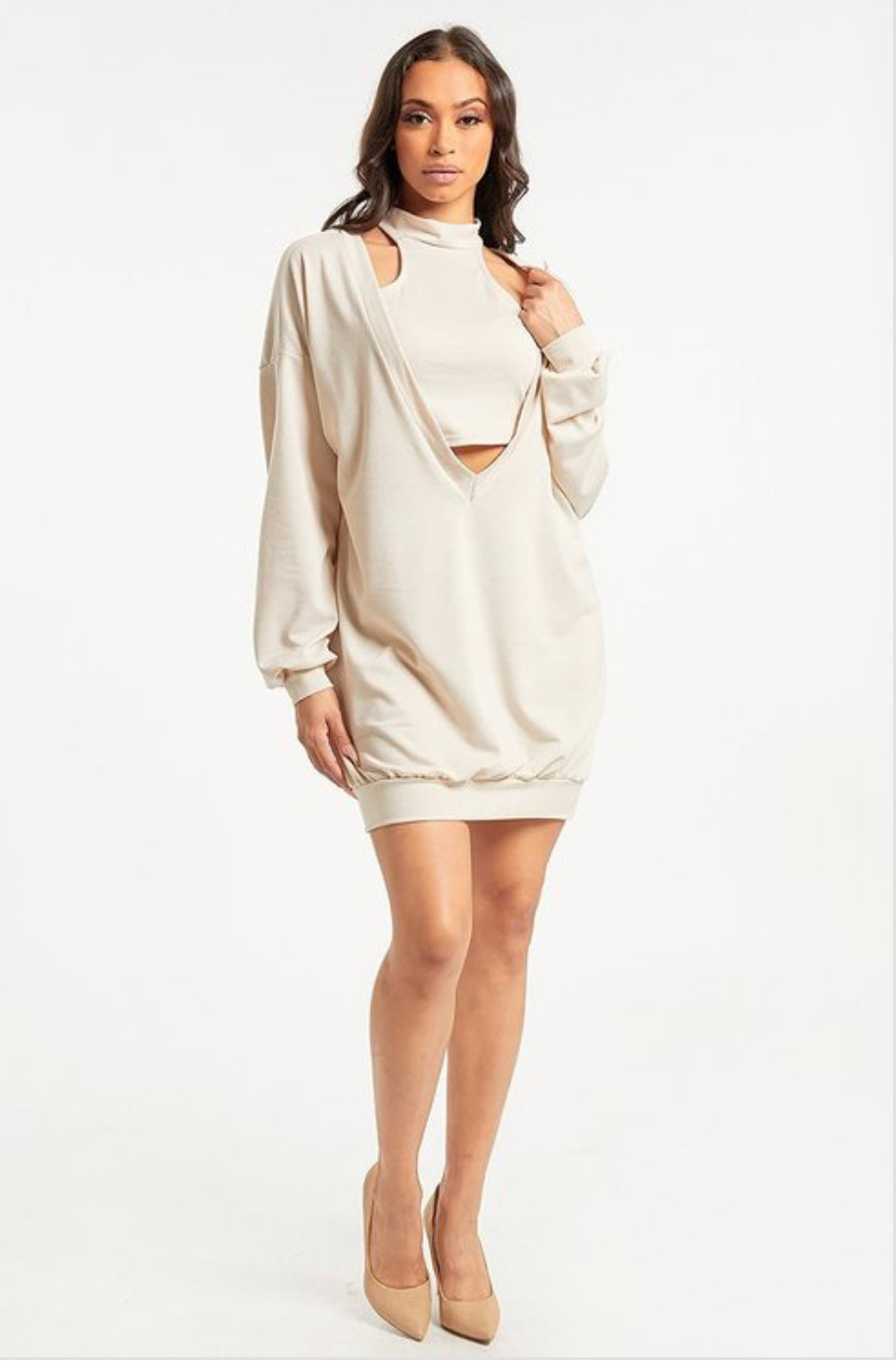 Comfy Crop Dress set