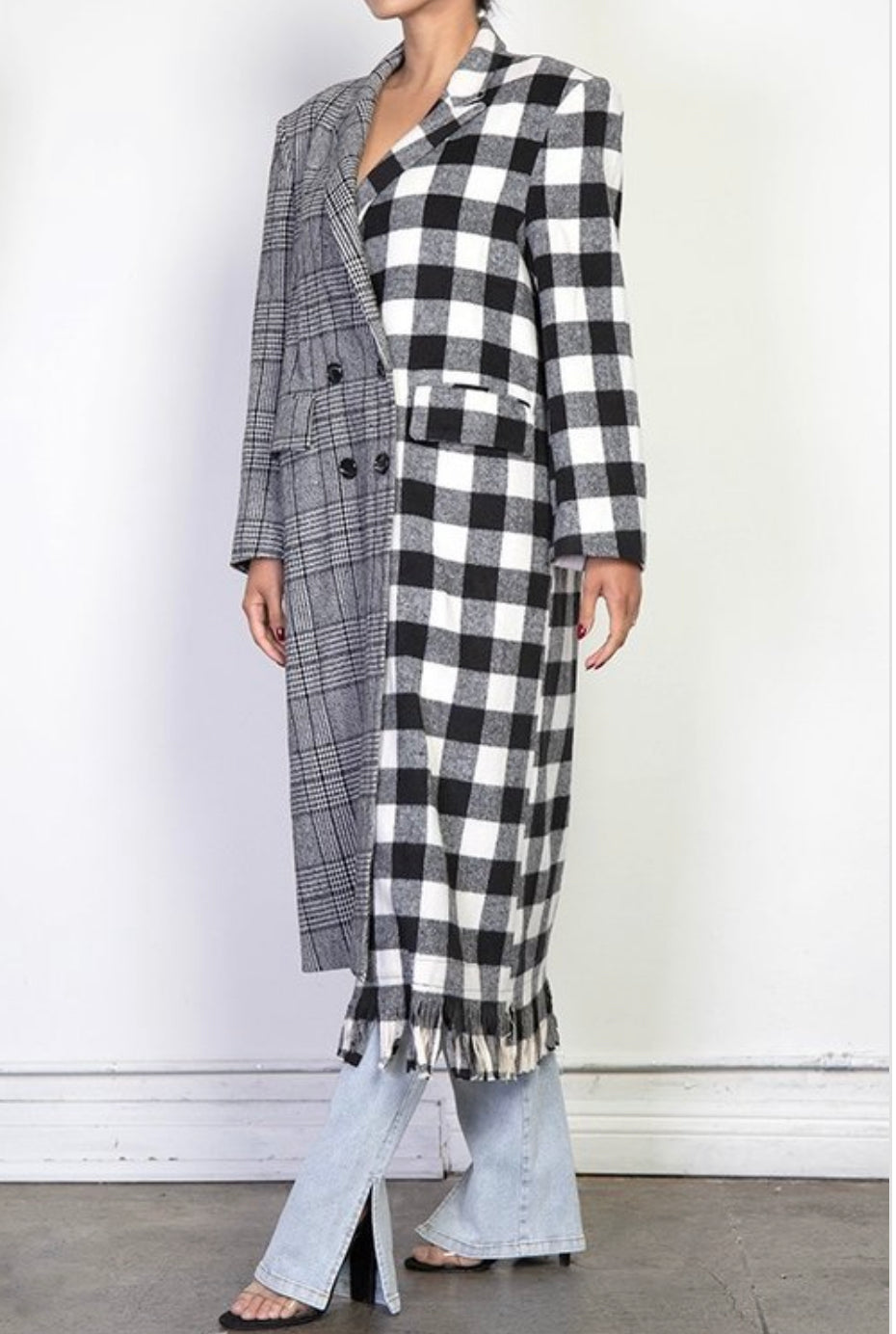 Ying & Yang Trench coat