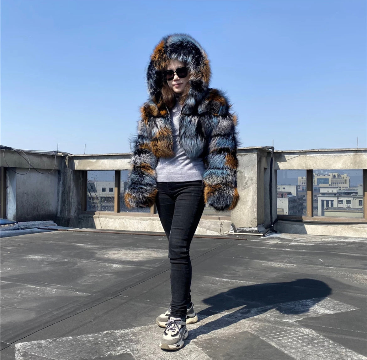 Blue Vixen Fur Crop