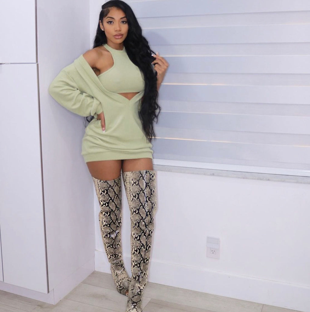 Comfy Crop Dress set