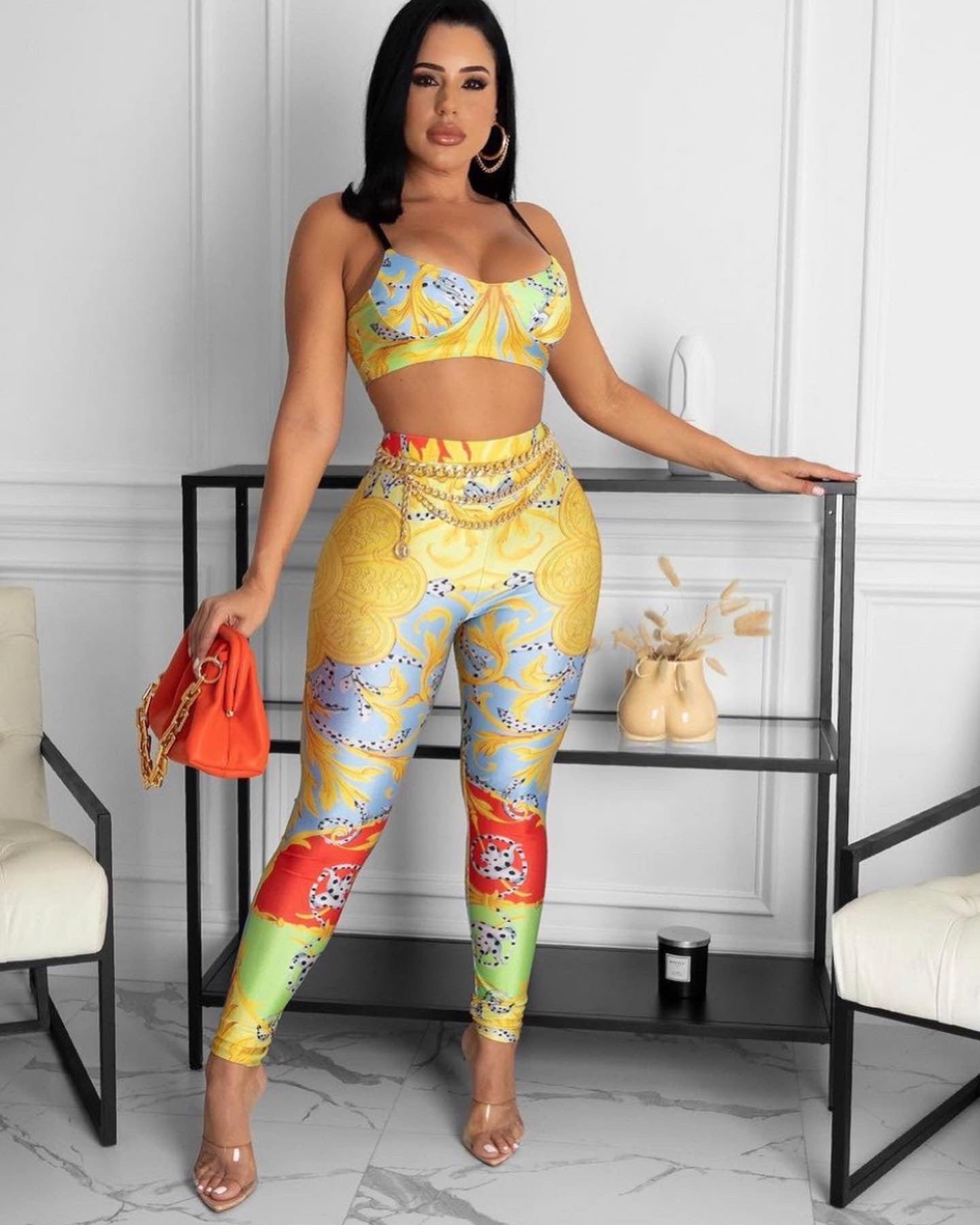 It’s Giving Versace Vibes 2piece