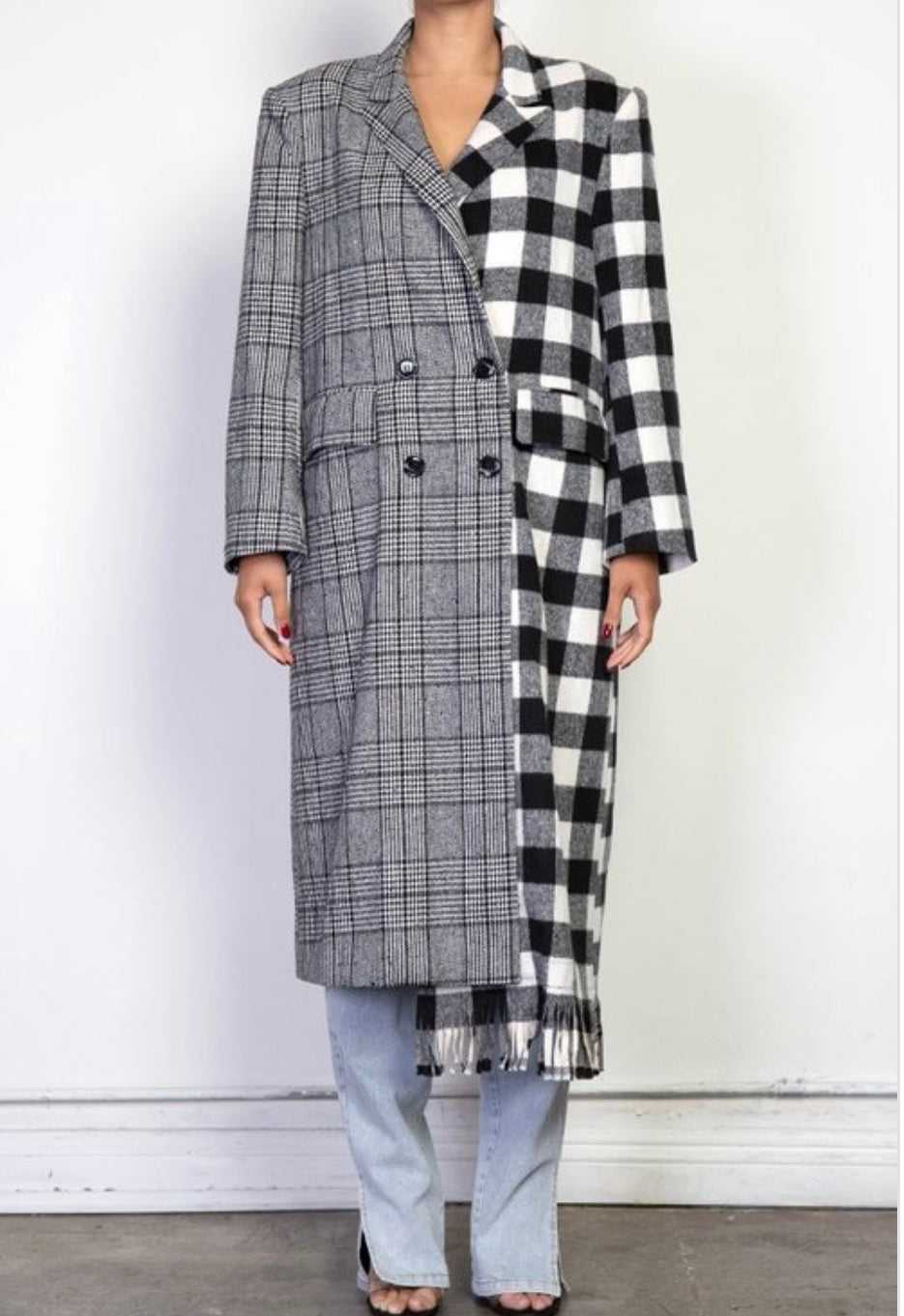 Ying & Yang Trench coat
