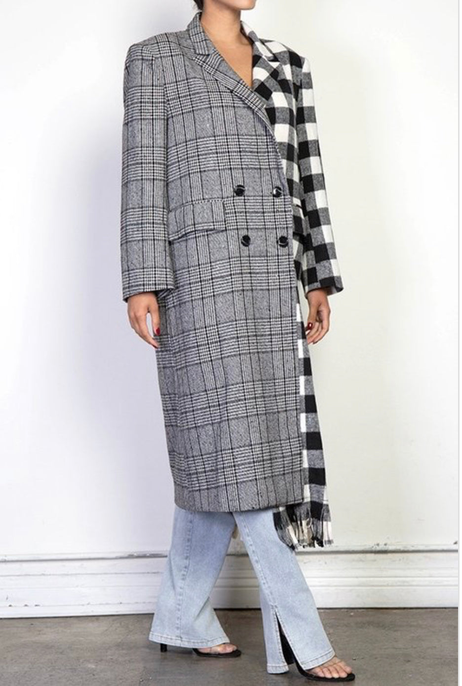 Ying & Yang Trench coat