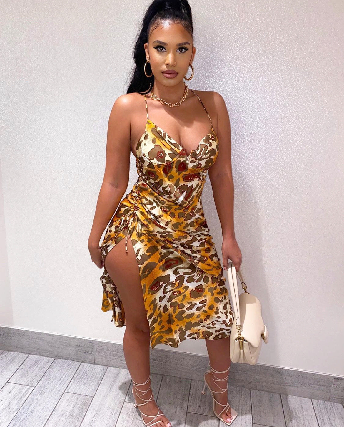 Prissy Leopard dress