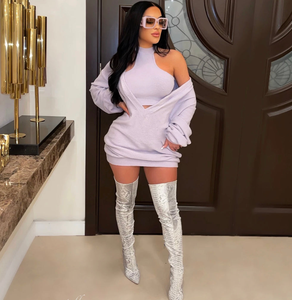Comfy Crop Dress set