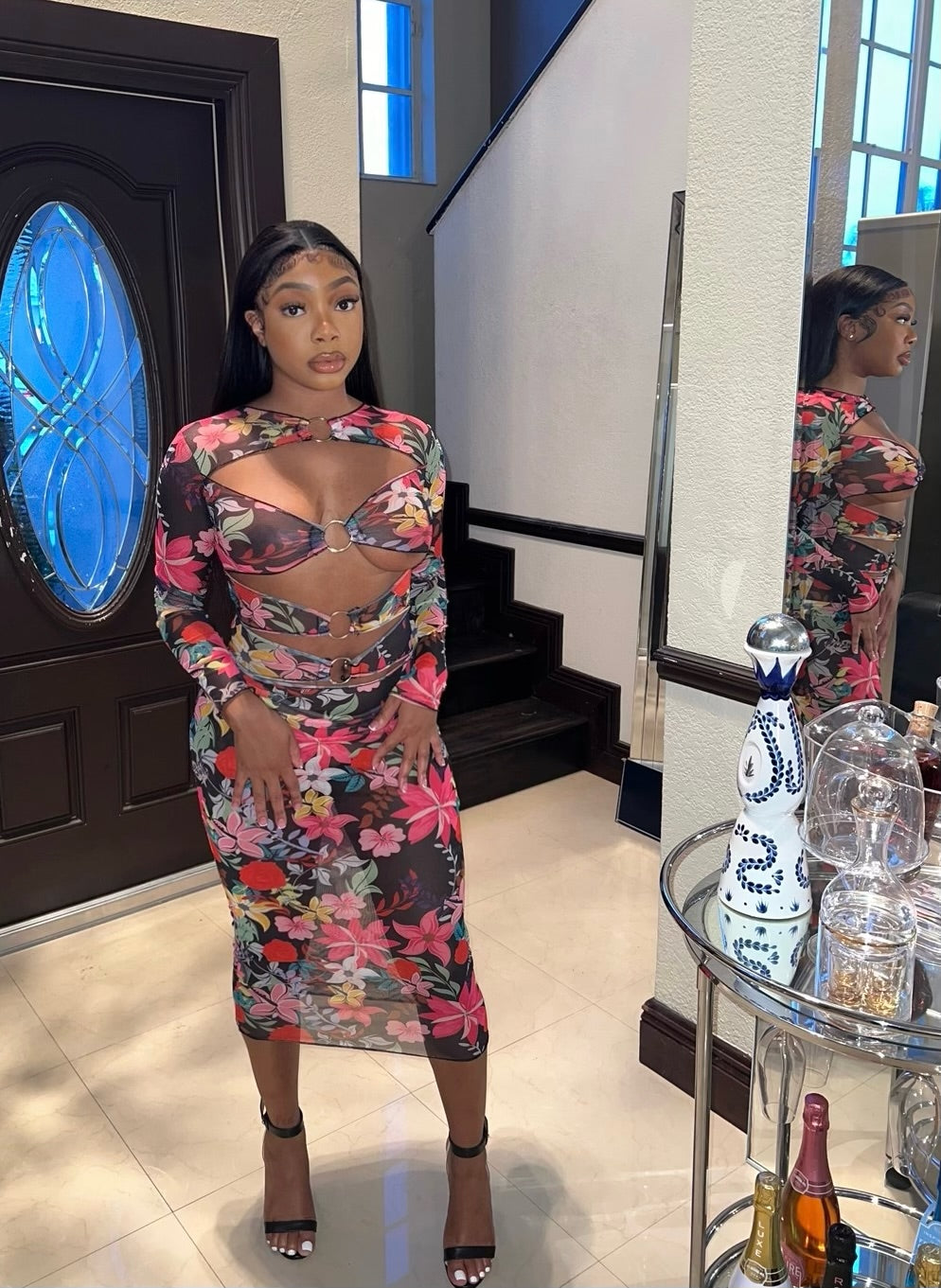 Botanical Goddess Dress
