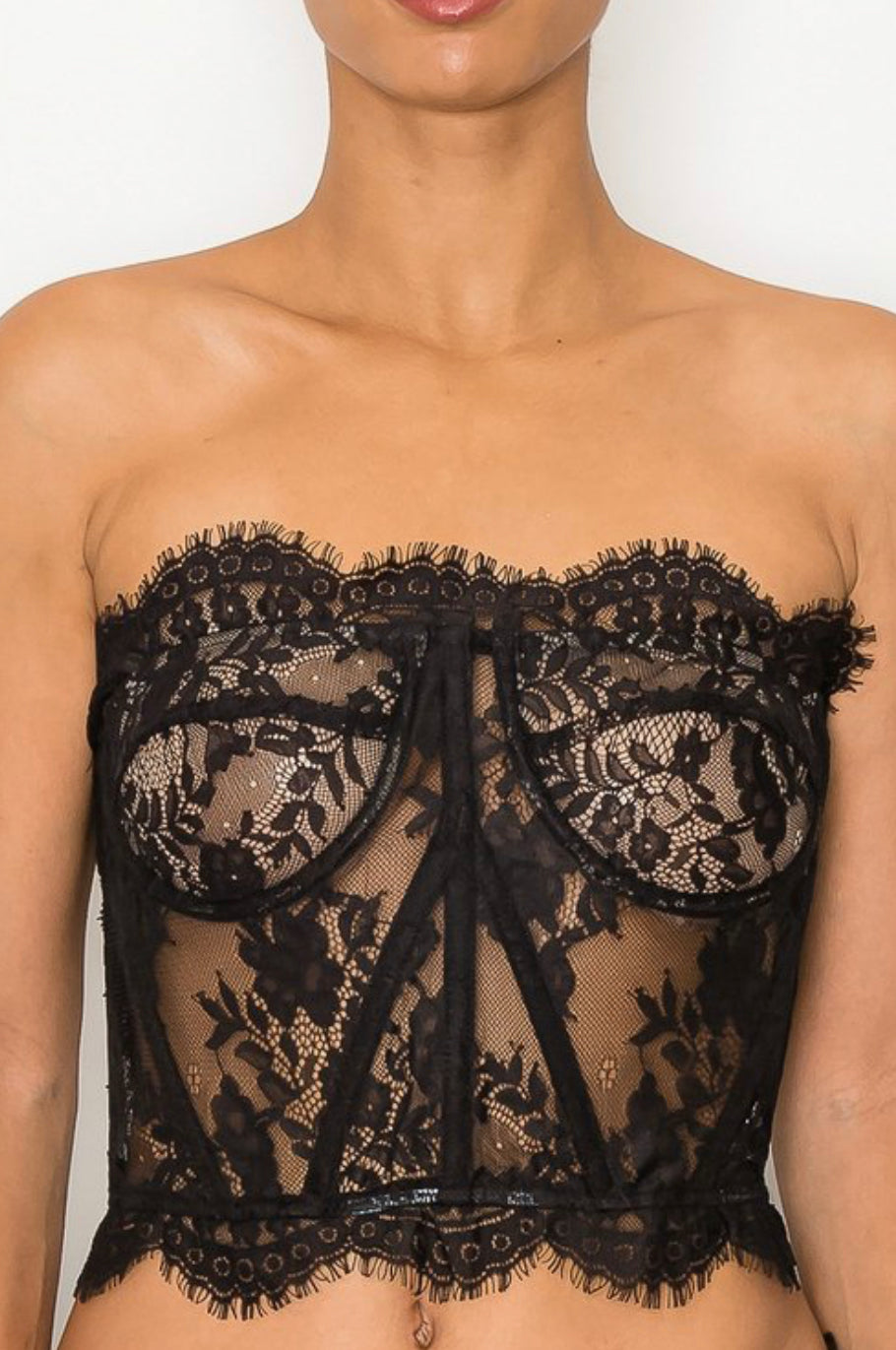 Pretty Lace Bustiers