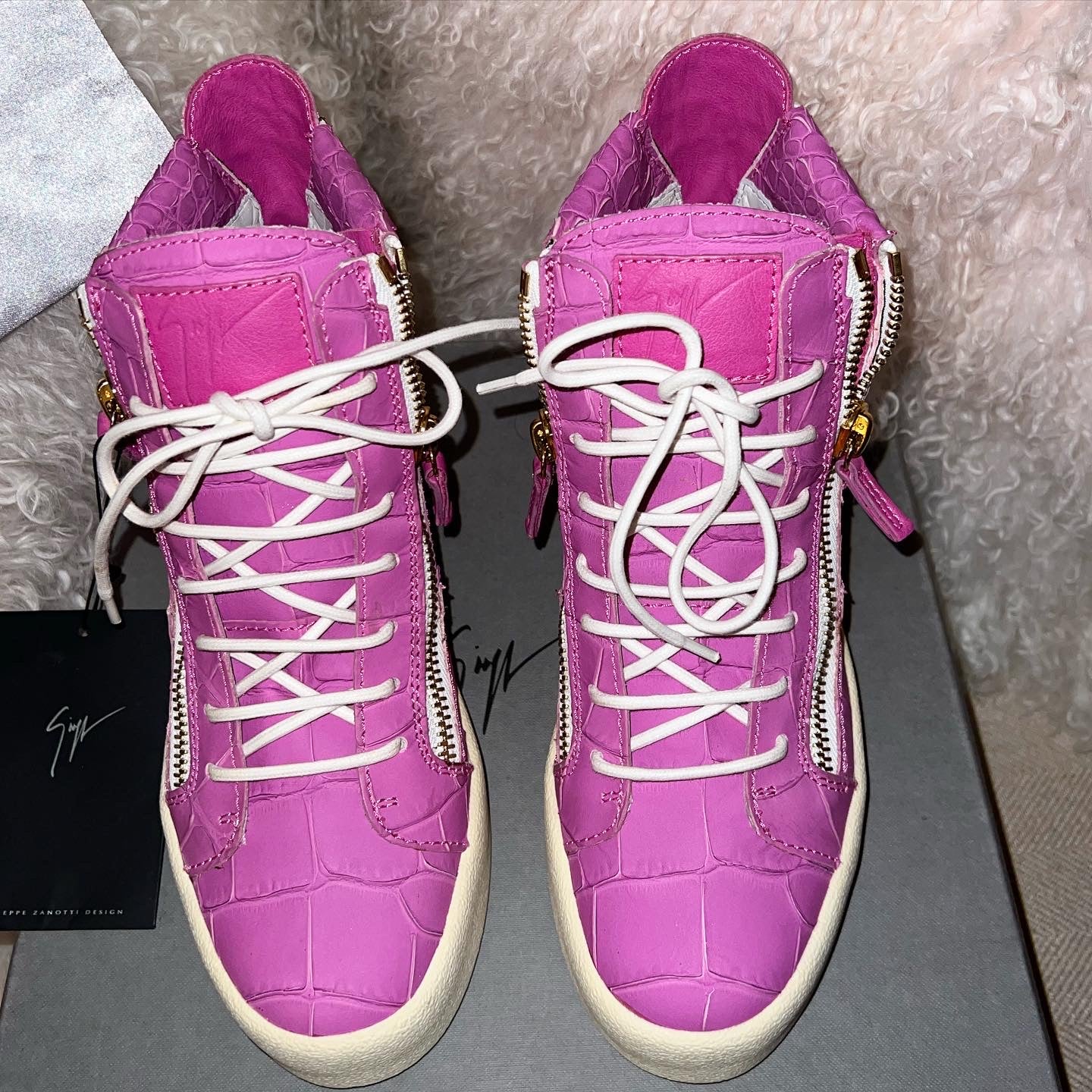 Giuseppe Zanotti crocodile,