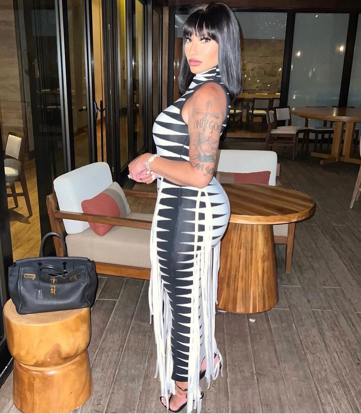 Azulik Bandage dress