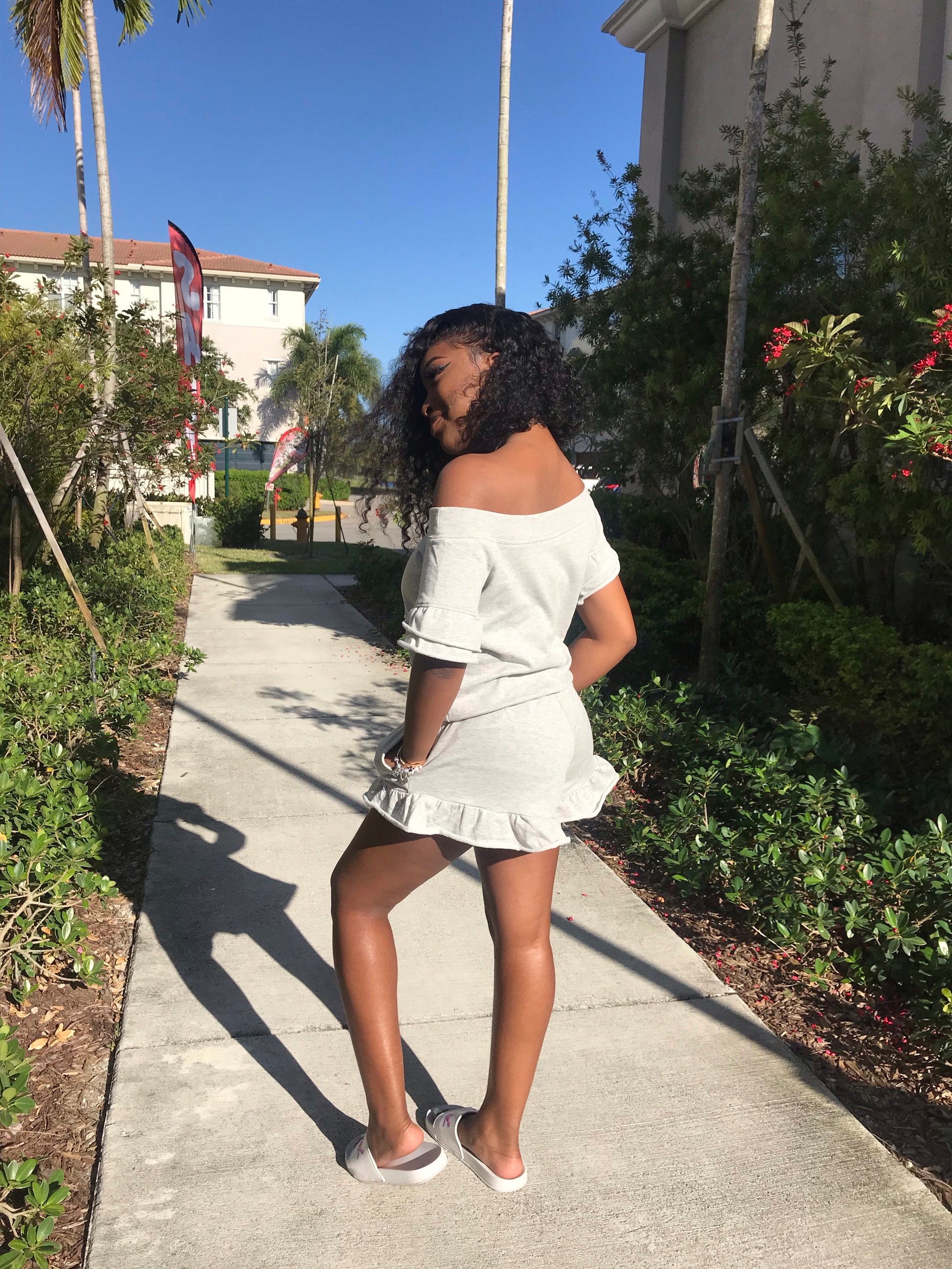 Baby Doll Ruffle 2piece
