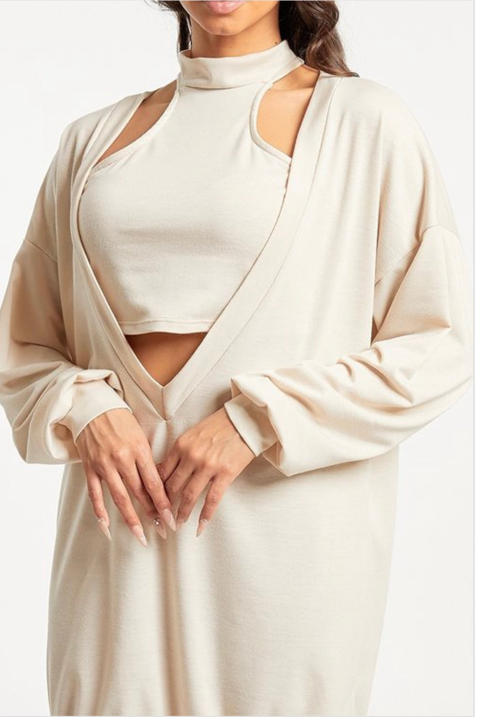 Comfy Crop Dress set
